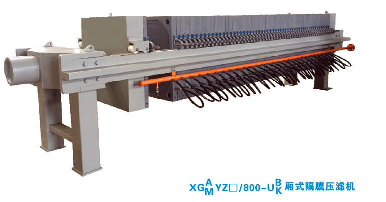 XG800型隔膜壓榨壓濾機